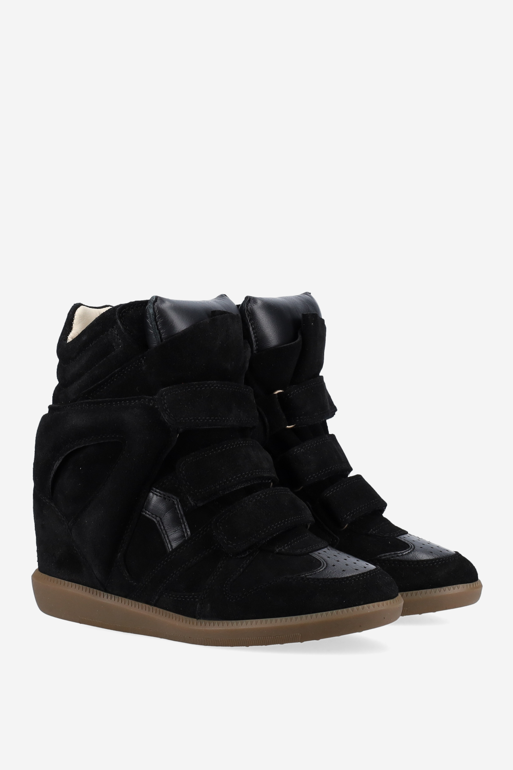 Bekett suede wedge sneakers