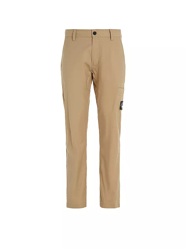 CALVIN KLEIN JEANS Chino Tapered Fit camel