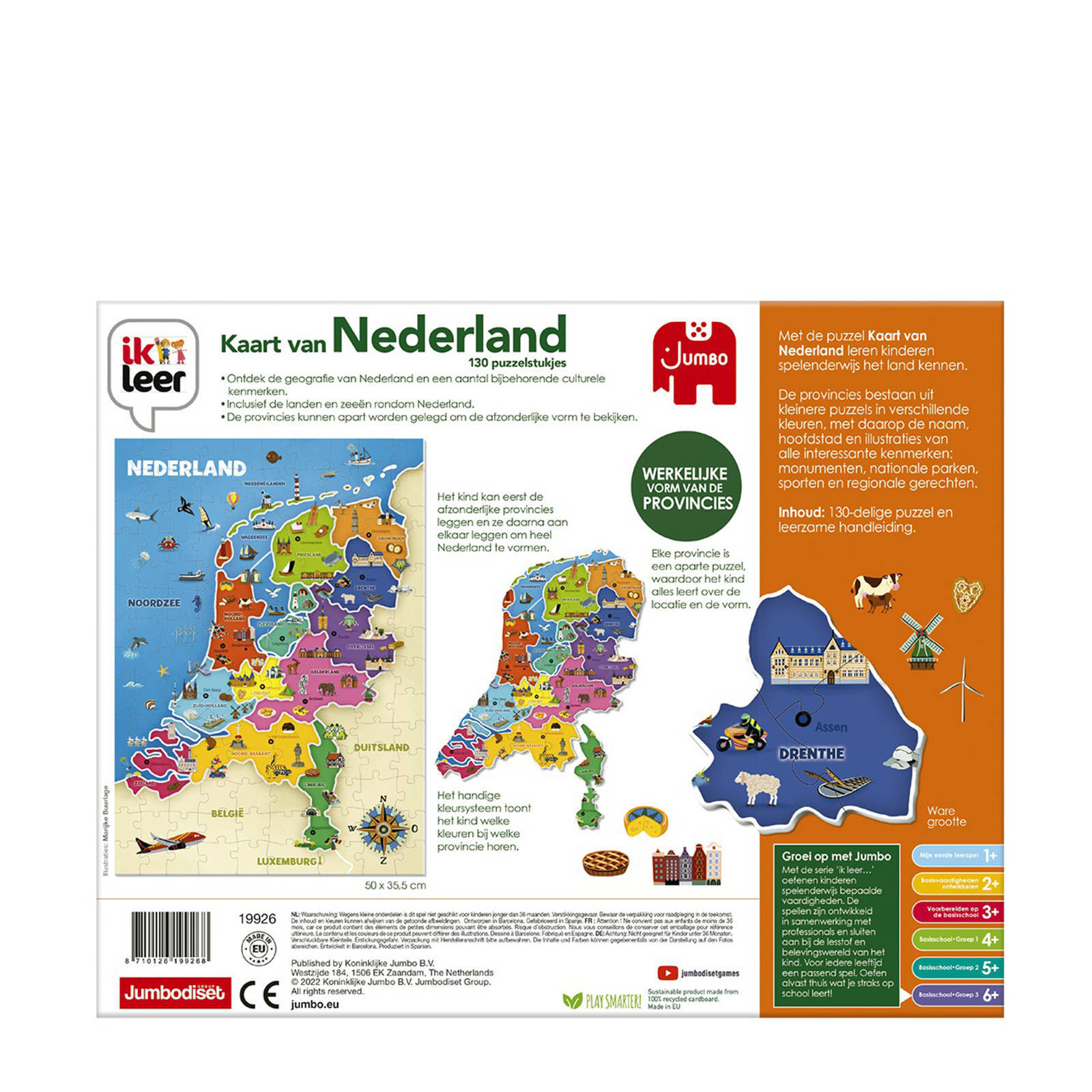 Jumbo Kaart van Nederland