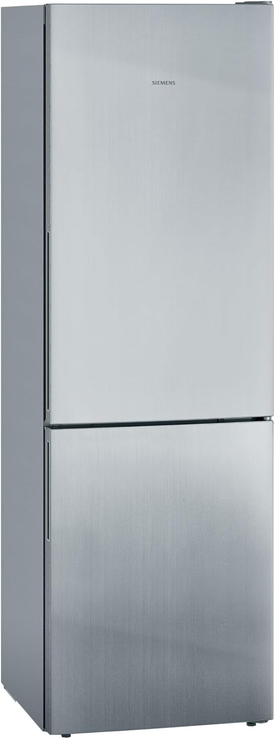 Siemens KG36EALCA iQ500 Kühl-Gefrier-Kombination, 186 x 60 cm, 214 L Kühlen + 94 L Gefrieren, lowFrost selterner Abtauen, freshSense für konstante Innentemperatur, superCooling schnellere Kühlung
