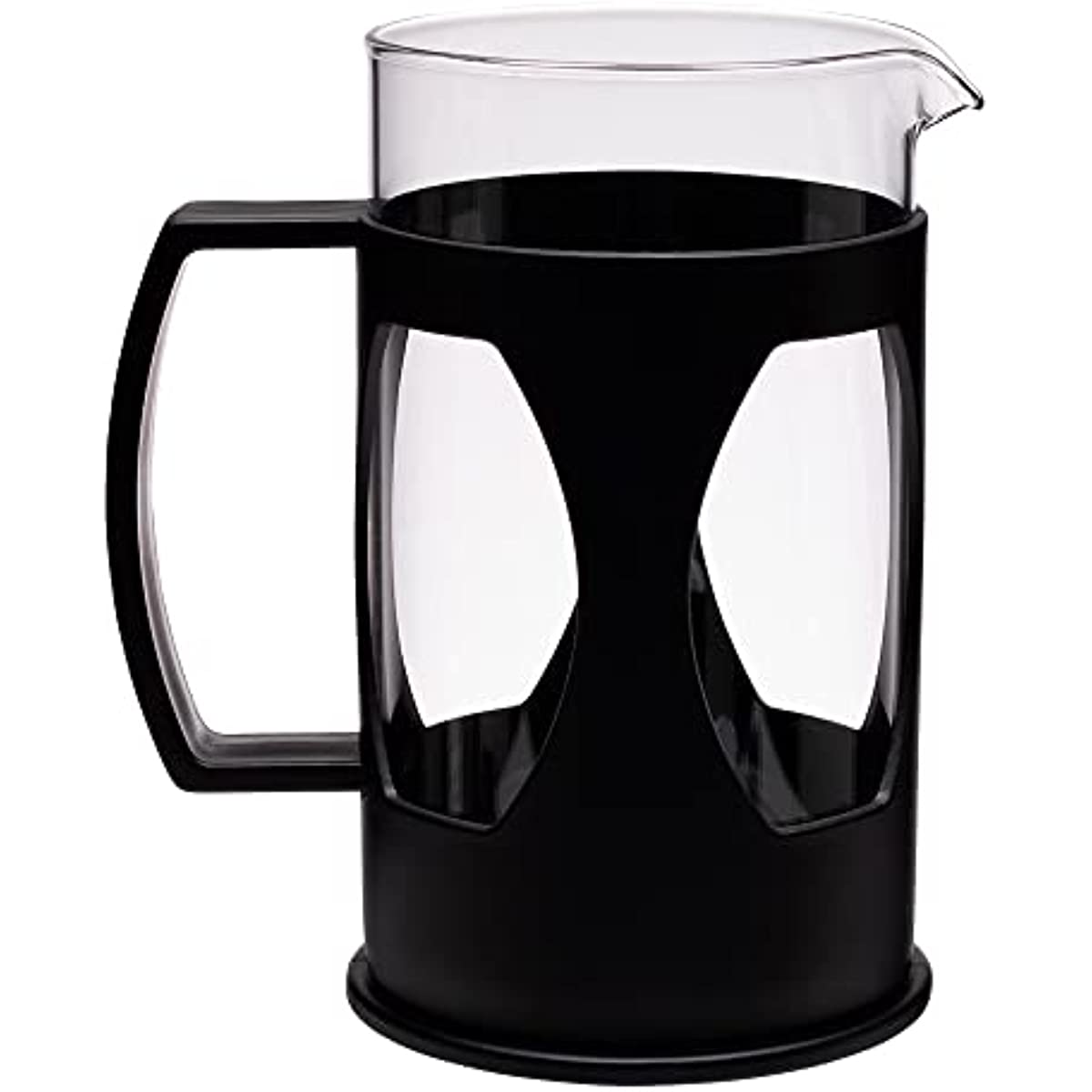 Mimo Style Cafeteira Prensa Francesa, Capacidade Para 600 ml, Com Haste e Al&ccedil;a, Resistente, Suporta Altas e Baixas Temperaturas (-20 &deg;C a 180 &deg;C), Excelente Sistema de Filtragem