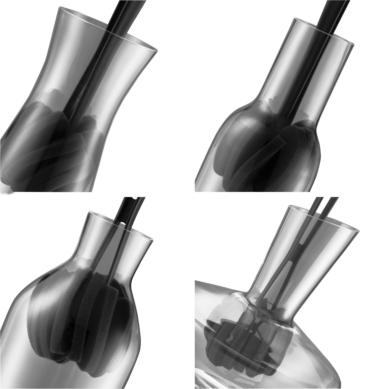 WMF Reinigungsbürste 41 cm Kunststoff grau