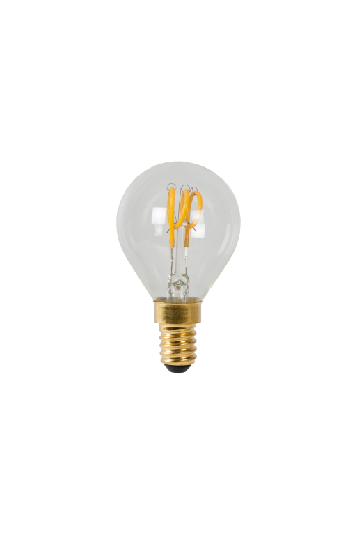 Lucide P45 LED Filament lichtbron E14 3W 2700K transparant dimbaar