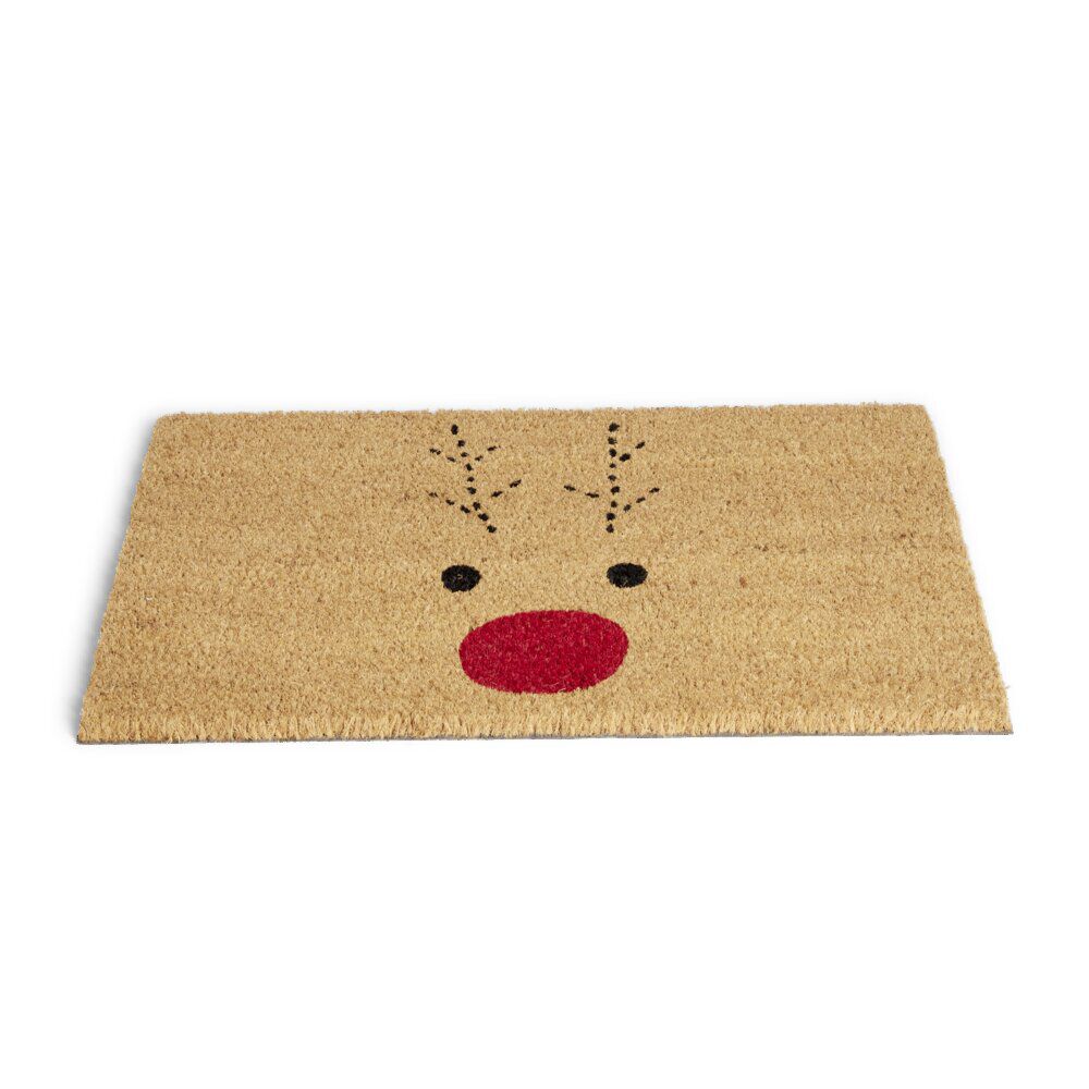 Tapis coco motif Noël 40x60cm - 2 modèles