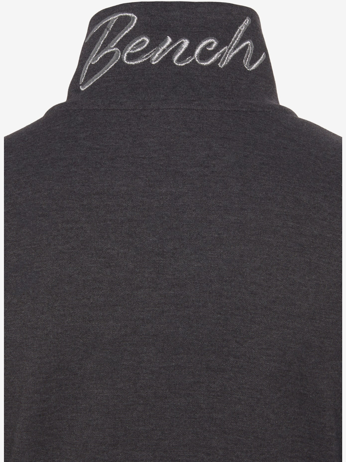 Veste sweat à col montant