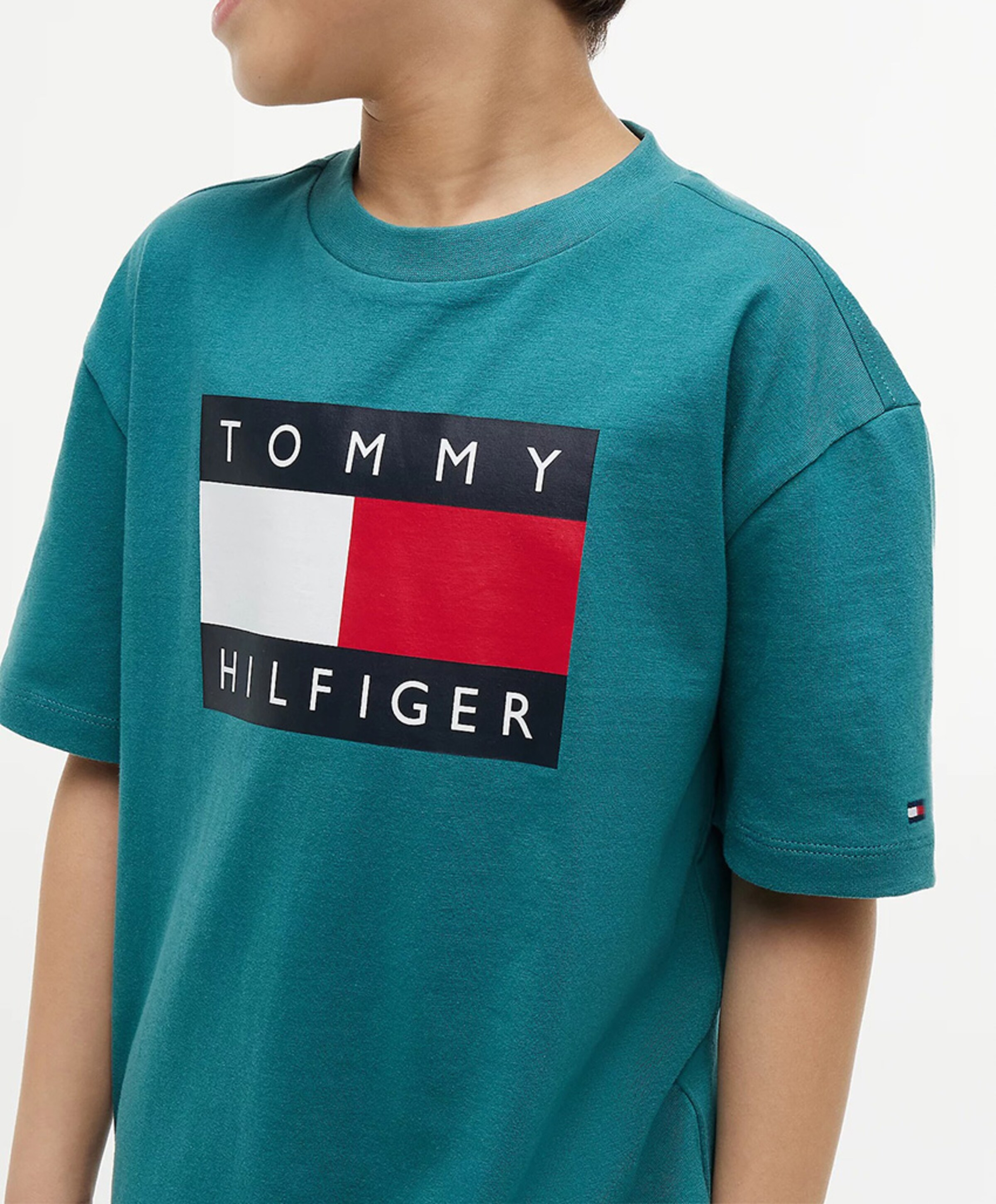 Tommy Hilfiger Jongens T-shirt groen