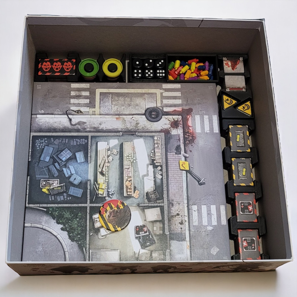 Zombicide 2ème édition - Rangement insert noir compatible
