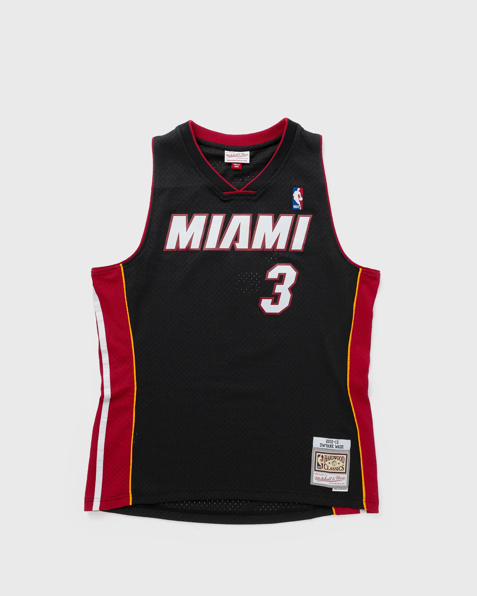 Mitchell & Ness NBA SWINGMAN JERSEY MIAMI HEAT 2012-13 DWYANE WADE #3
