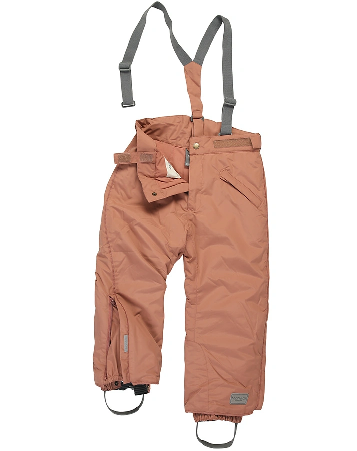Schneehose ORLA mit Latz in rose blush