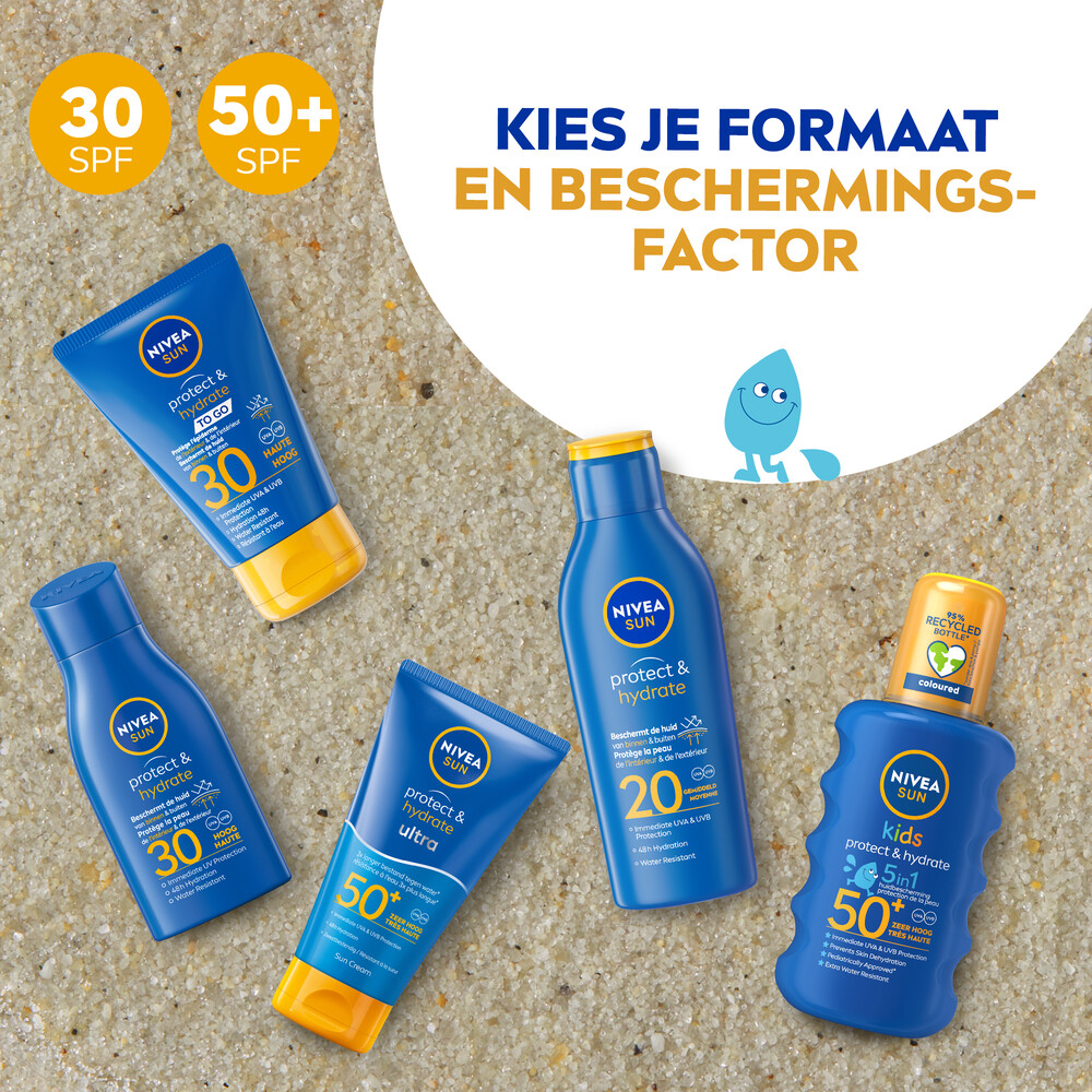Nivea Sun Zonnespray Kids Protect & Play SPF 50+200 ml