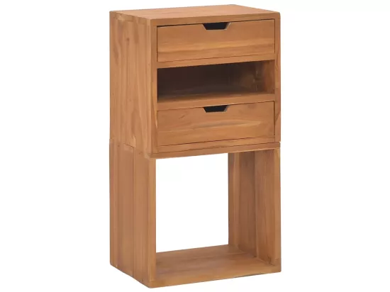 Armoire de rangement 40x30x76 cm Bois de teck massif
