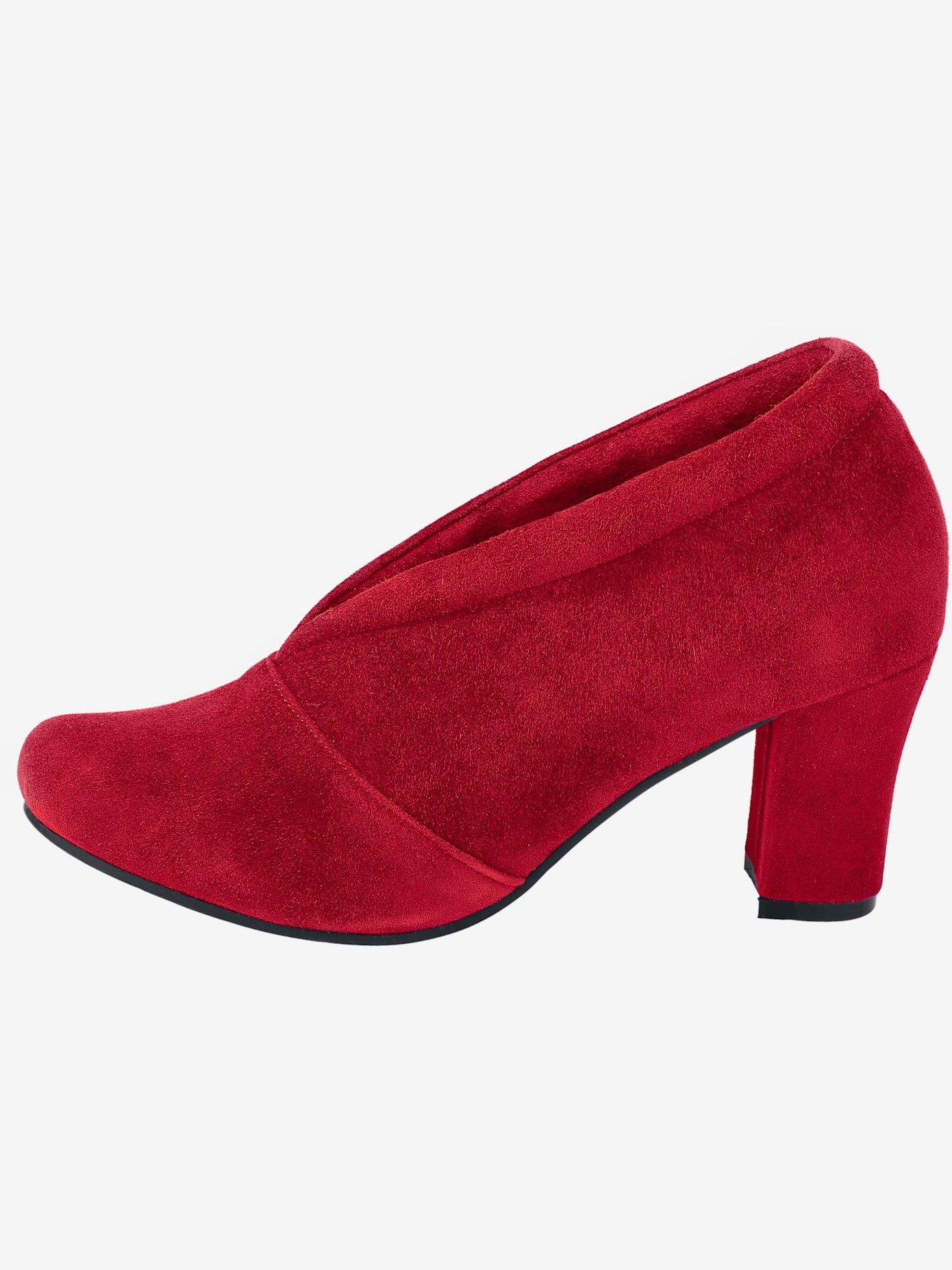 Escarpins cuir velours chèvre doux