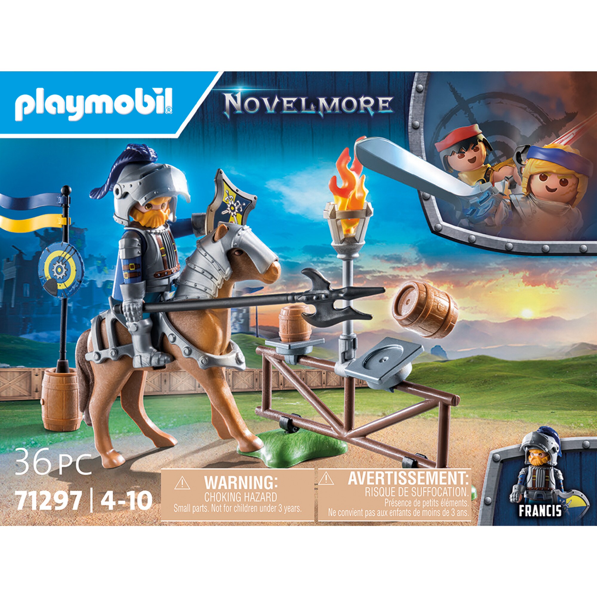 PLAYMOBIL Konstruktionsspielzeug Novelmore Übungsplatz