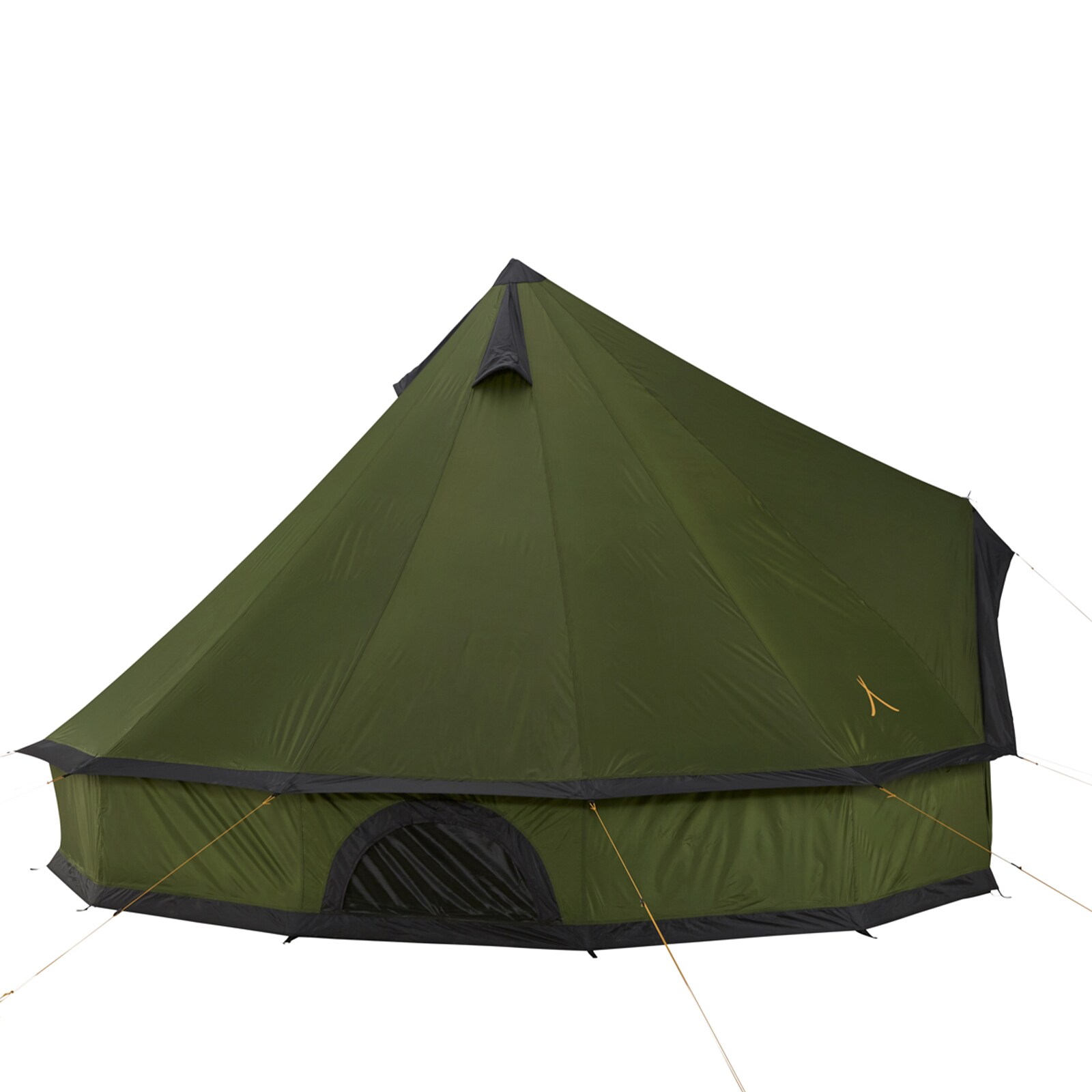 GRAND CANYON Indiana 8 Personen Rund Zelt Familien Gruppen Zelt Tipi Wigwam Groß Farbe: Capulet Olive