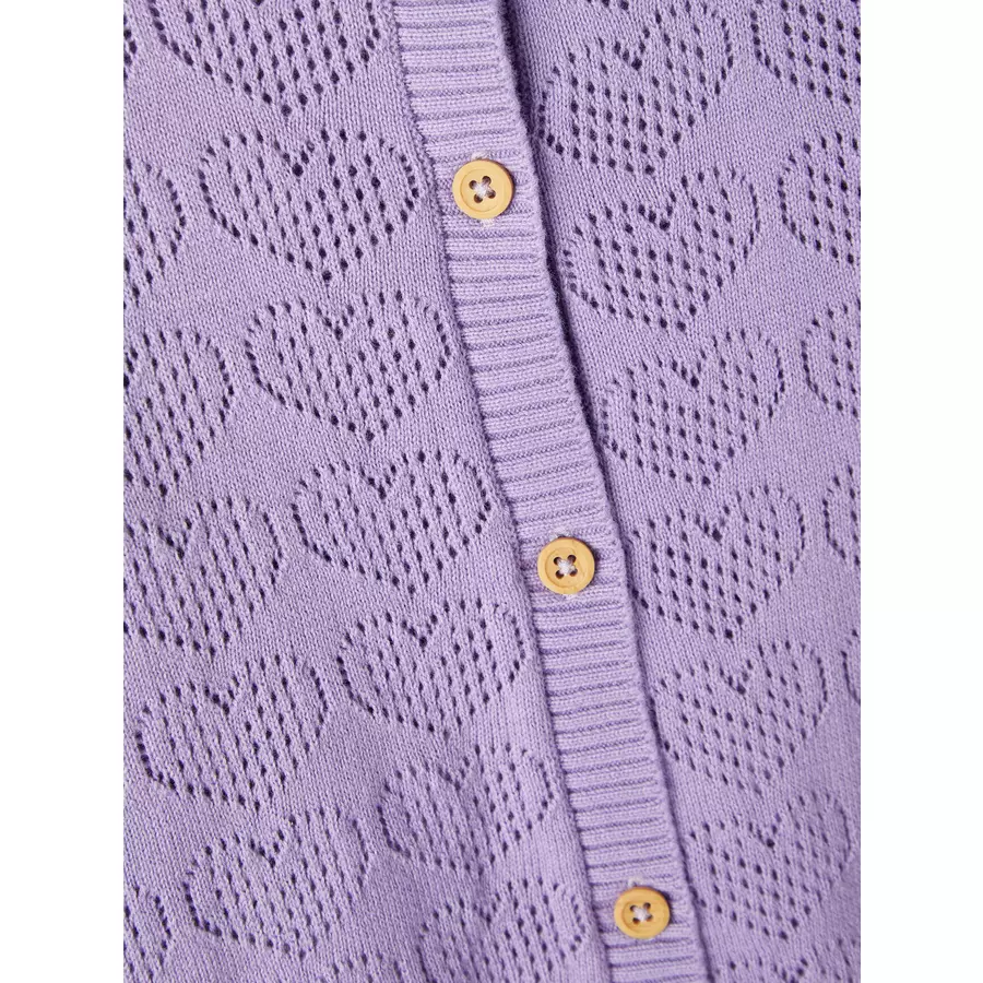name it Strickjacke Nmfdesolle Sand Verbena
