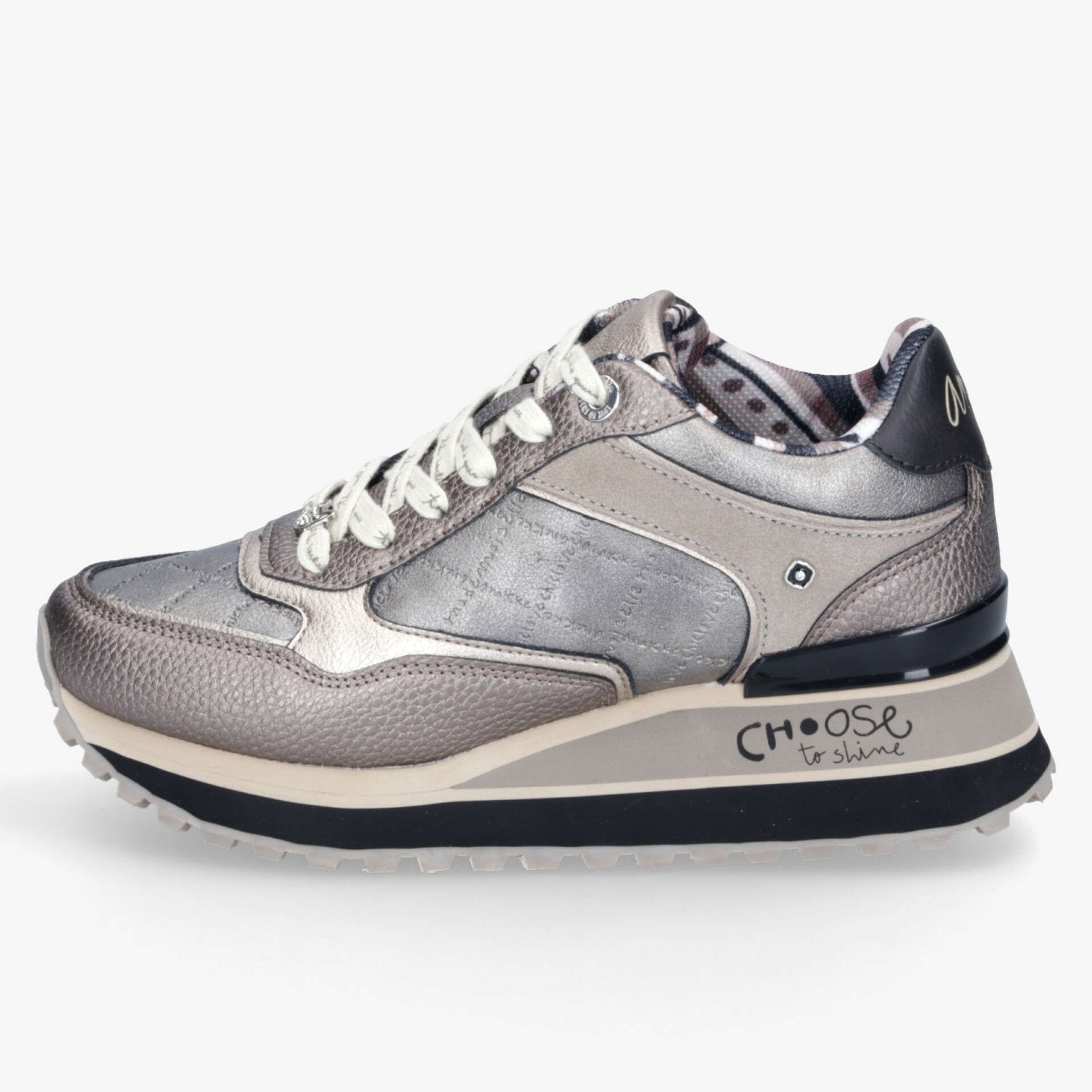 anekke LONDON 413 Damen Sneaker Low silber