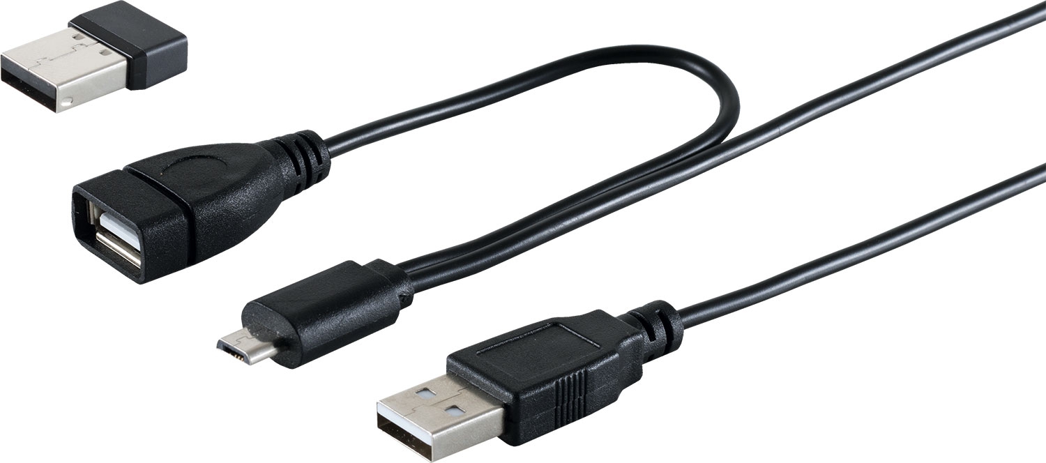 Berger Universal Funkfernbedienung mit Tastatur und Air Mouse