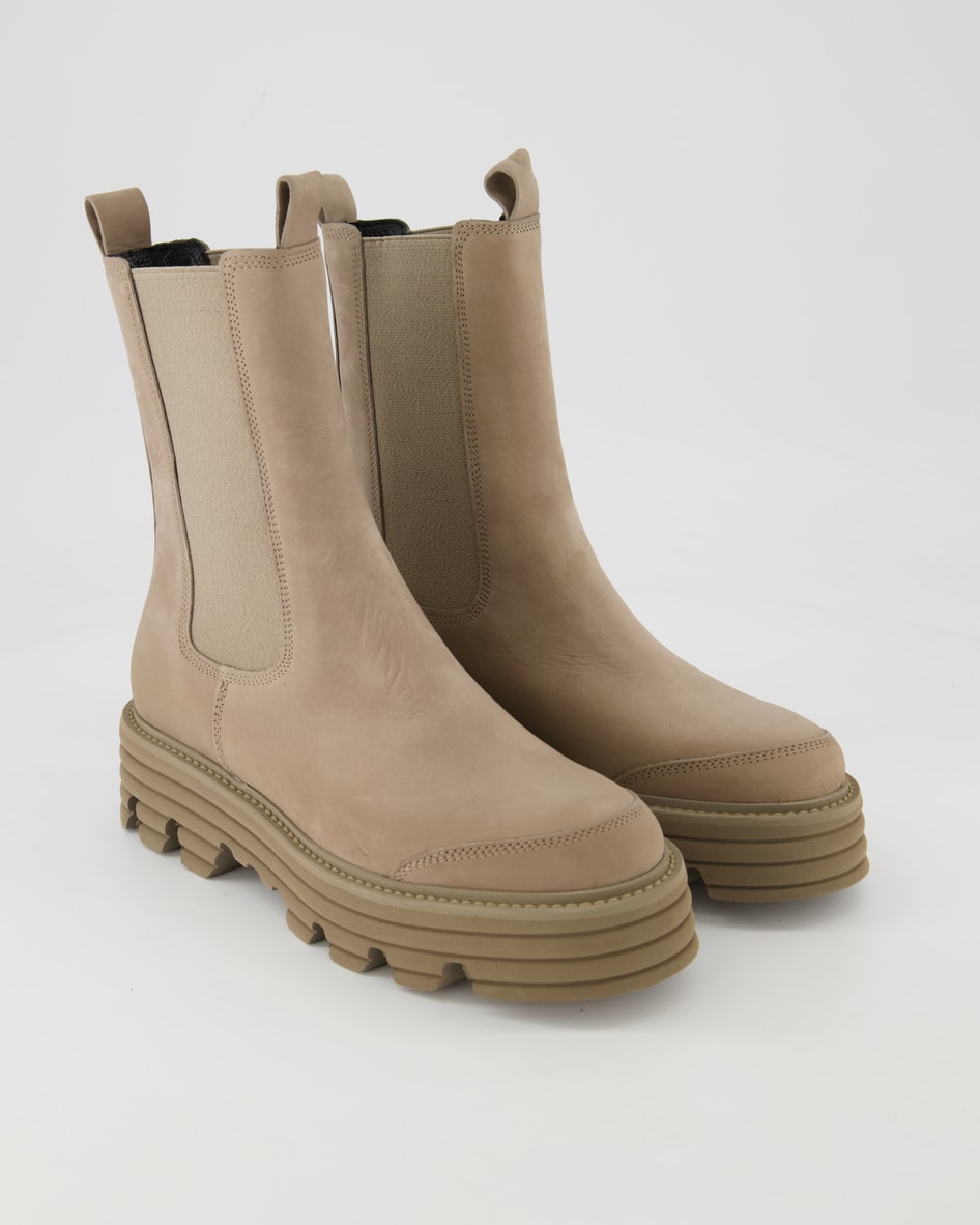 Kennel & Schmenger PUSH Chelsea Boots in Beige