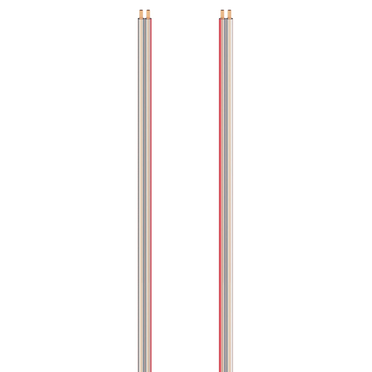 Hama høyttalerkabel 2 stk. 0,75 mm²  (20 m/gjennomsiktig)