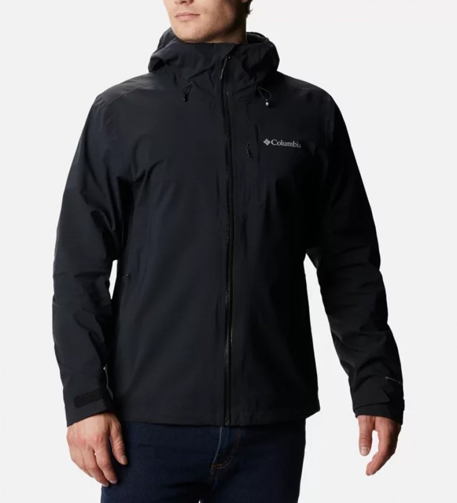 Jaqueta Columbia Shell Ampli-Dry Preta