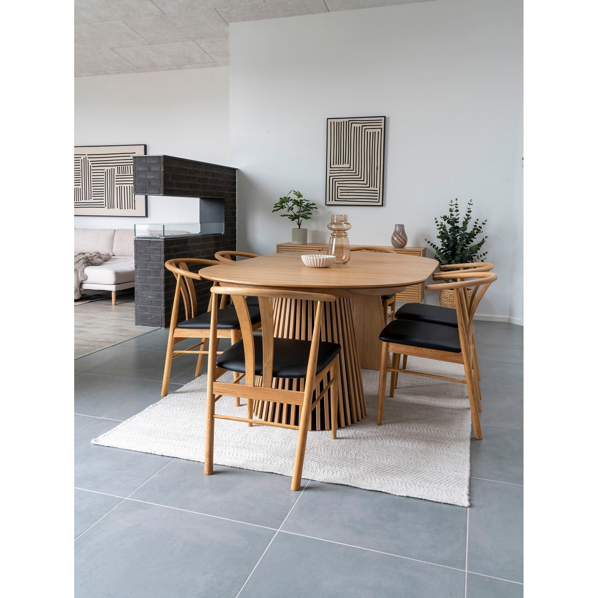 House Nordic - Eettafel Naturel - Uitschuifbaar - 120-200cm - Osaka