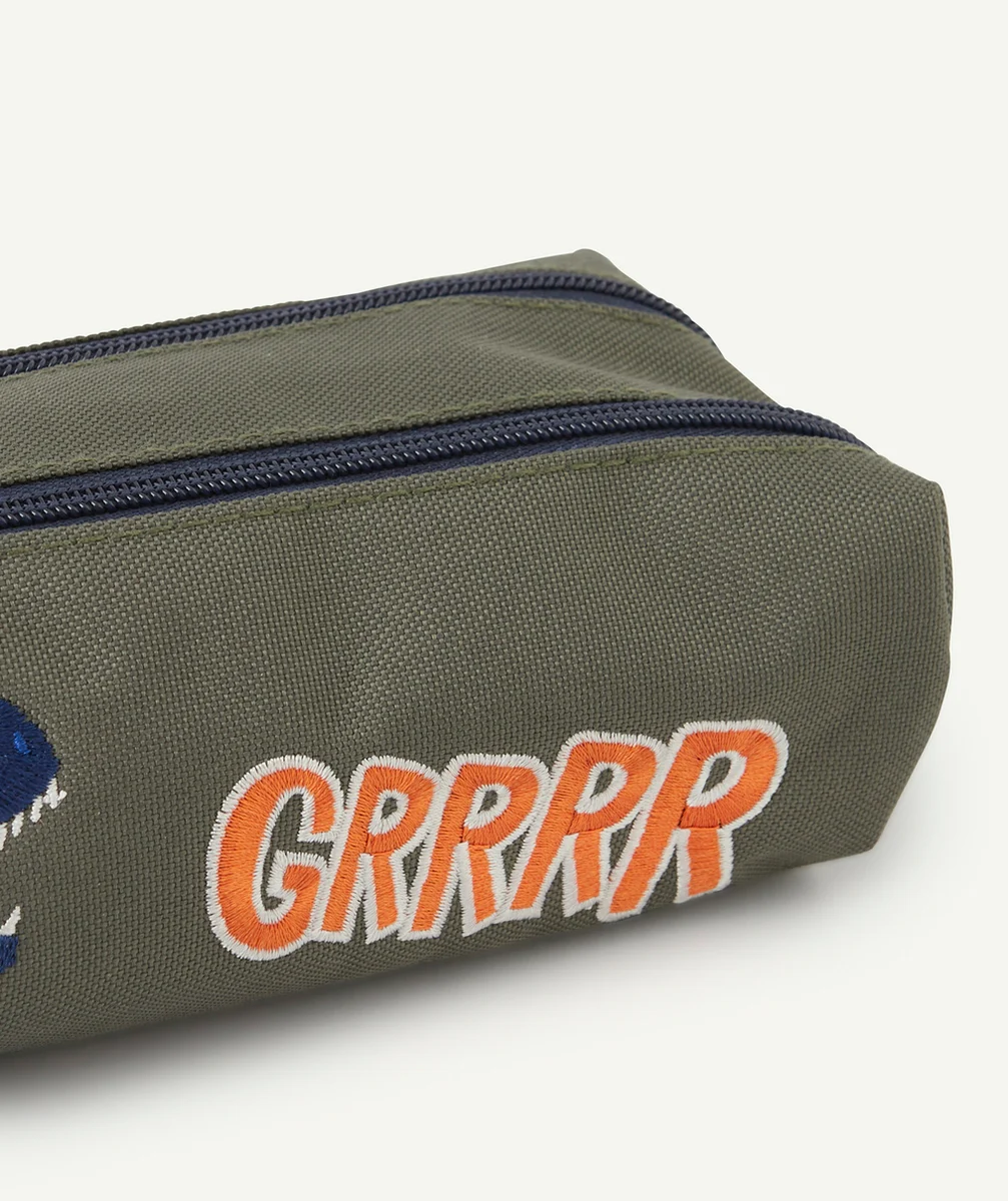 TANN'STROUSSE OSCAR KAKI AVEC DINOSAURE
