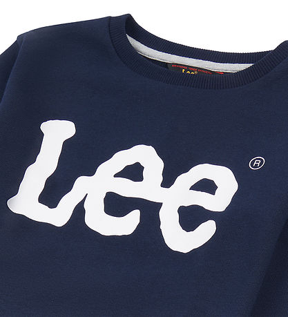 Lee Bluse - WobBlå Graphic - Navy Blazer