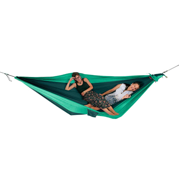 Hamac bivouac TICKET TO THE MOON HAMAC KING SIZE EMERALD GREEN/GREEN