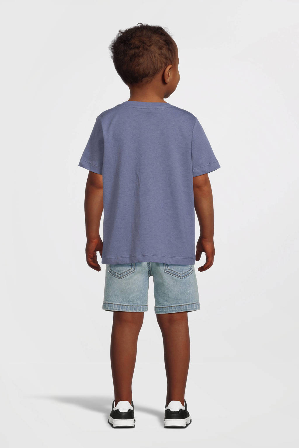 NAME IT T-shirt NMMPFREDDI met printopdruk blauw