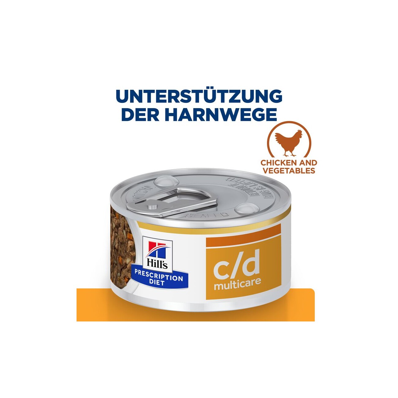 Hill's Prescription Diet c/d Multicare mit Huhn 24x156g