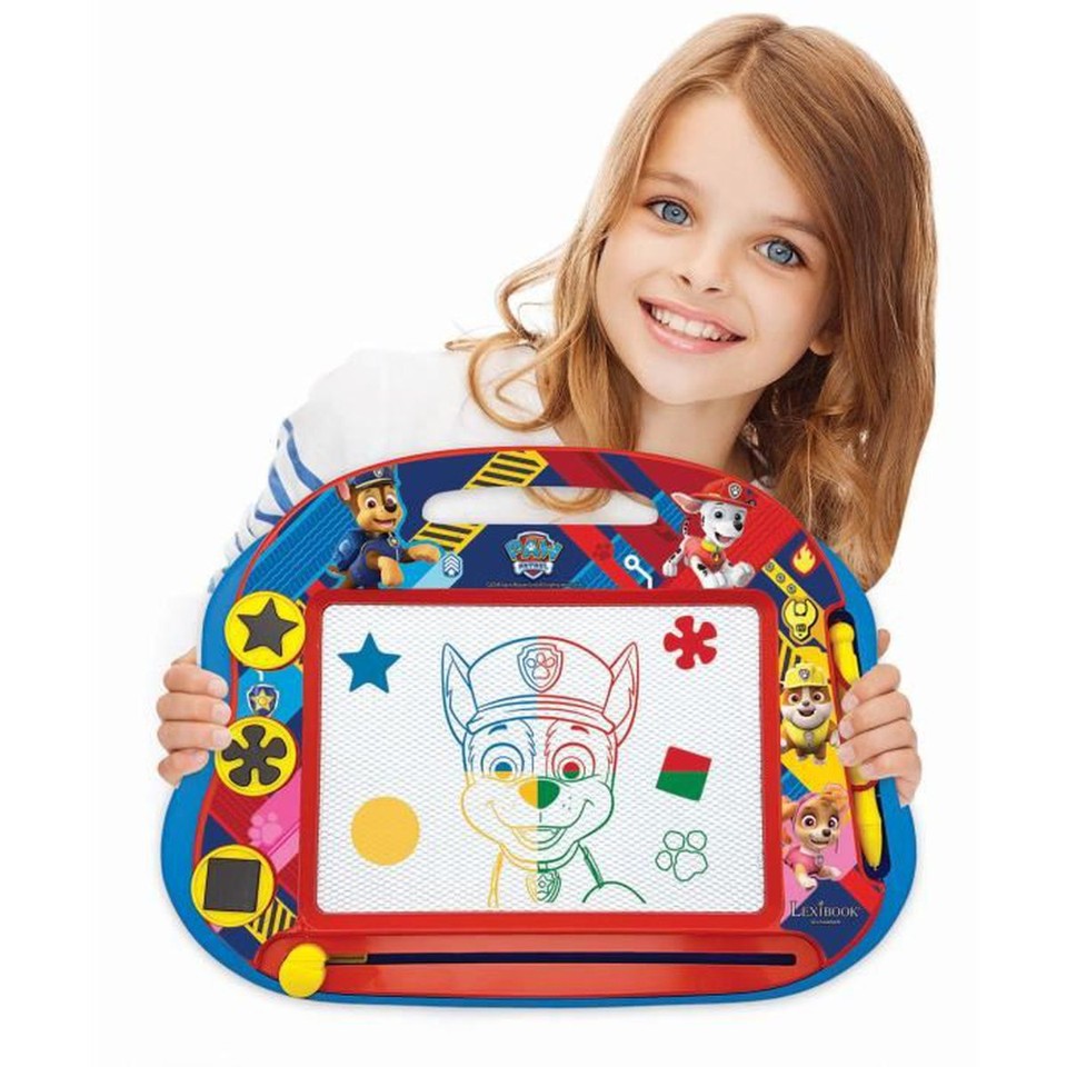 Lexibook - Paw Patrol - Magnetisk Flerfarvet Tegnebræt