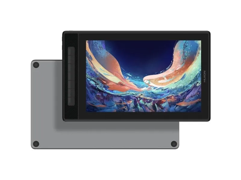 HUION Kamvas Pro 13 (2.5K), Ledningsført, 5080 lpi, 286,5 x 179 mm, USB, 1 cm, 33,8 cm (13.3