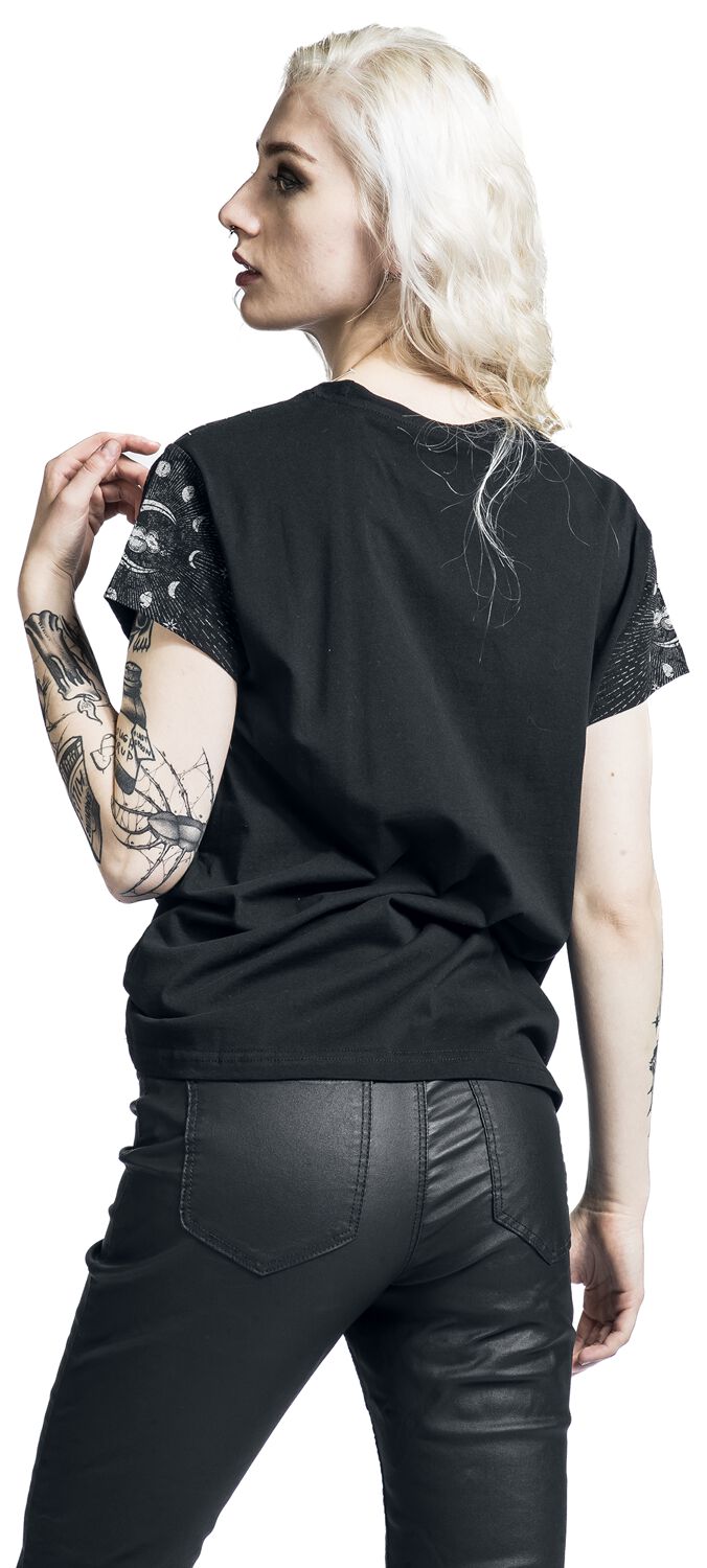 Moon, Sun and Star T-Shirt | Gothicana by EMP T-Shirt Manches courtes