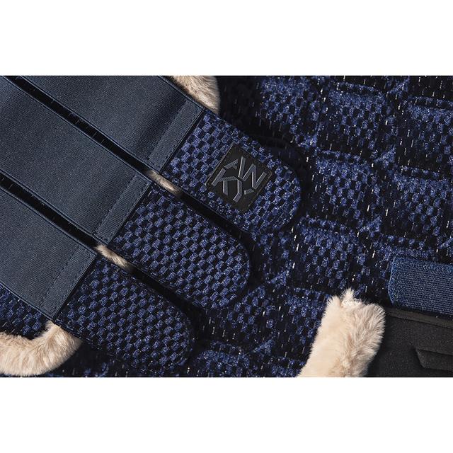 Beenbeschermers ANKY Check Velvet Donkerblauw