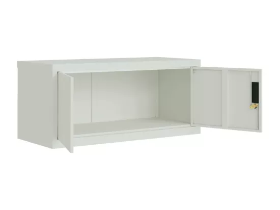 Classeur gris clair 90x40x40 cm acier