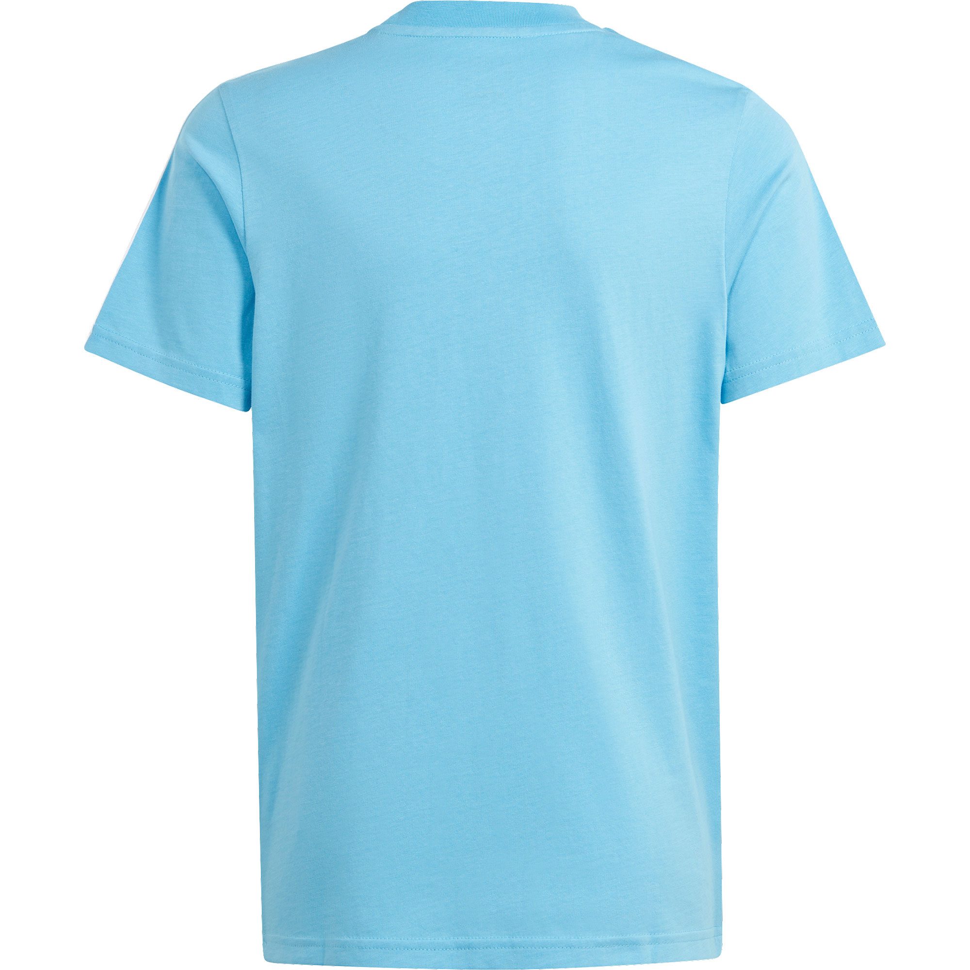 adidas Essentials 3-Streifen Cotton T-Shirt Kinder semi blue burst