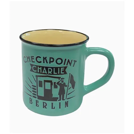 Muddastadt Tasse Camp Checkpoint Charlie türkis