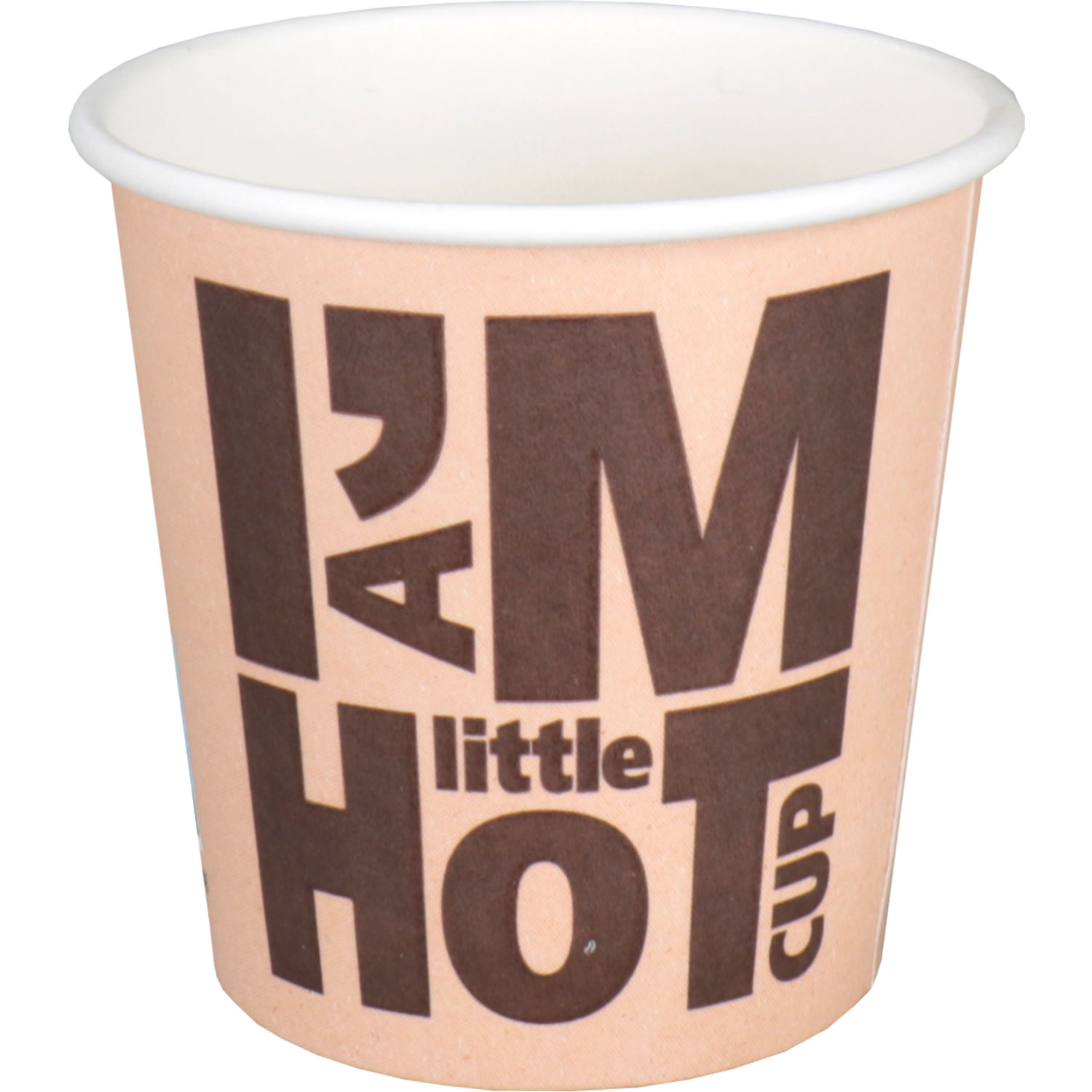 Depa, Koffiebeker, I´M a HOT cup, Karton + PE, 100ml, 4oz, 60mm, bruin