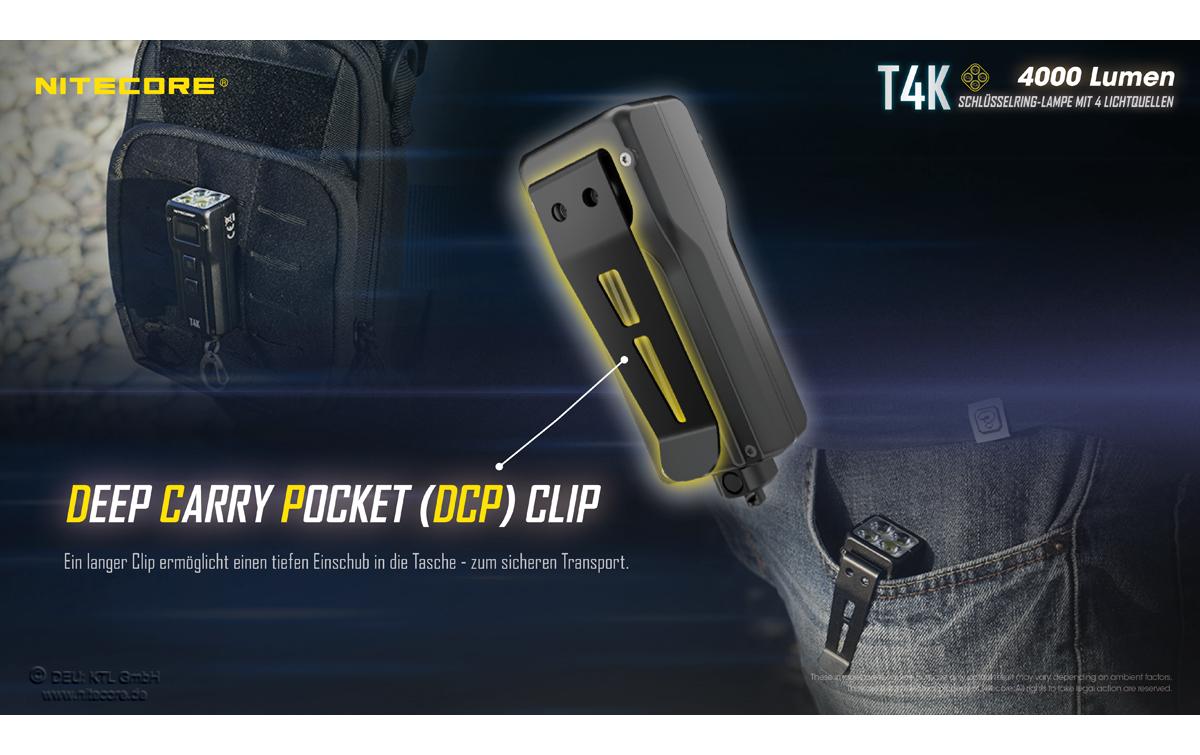 Taschenlampe T4KLED-Taschenlampe