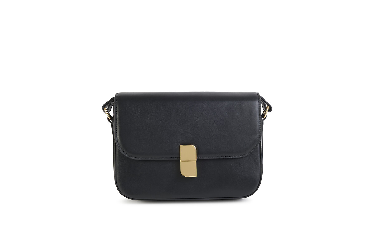 NAT & NIN<br>Bolsa de ombro de couro ALICE M