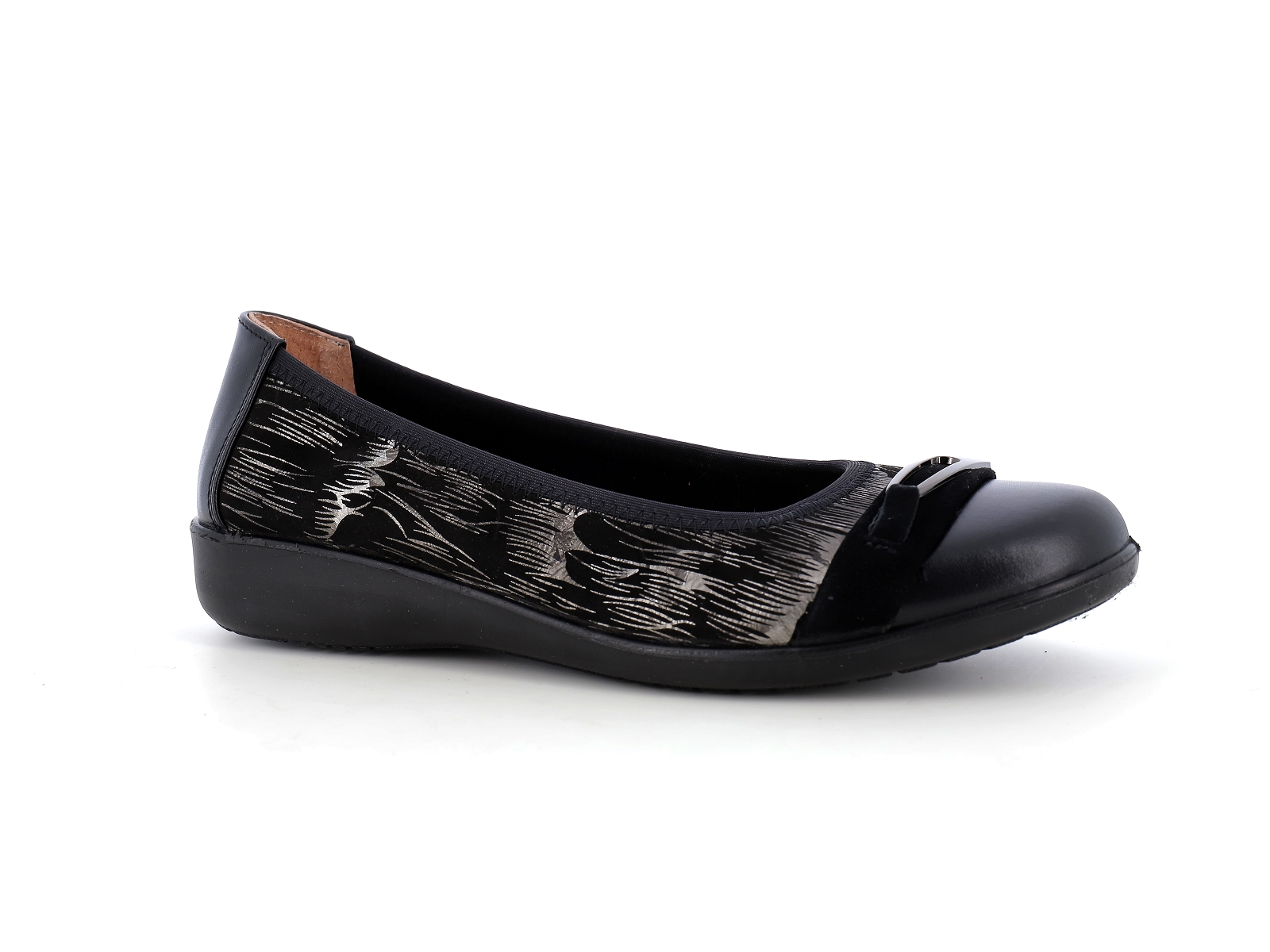Inea-SACHET Cuir Noir Bronze