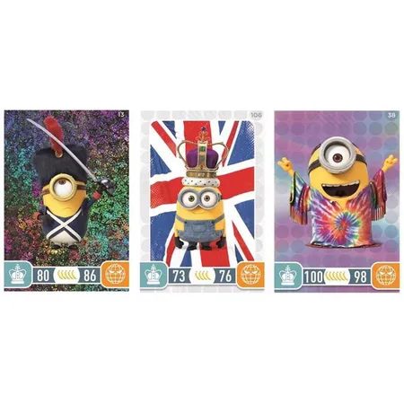 Universal Trends Minions Sammelkarten, 1 Booster