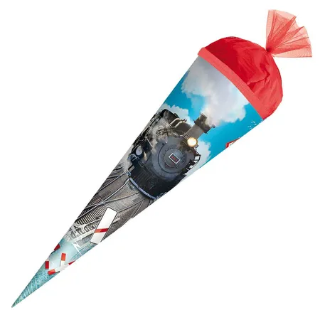 Roth Schultuüte Lokomotive, rund, 50cm