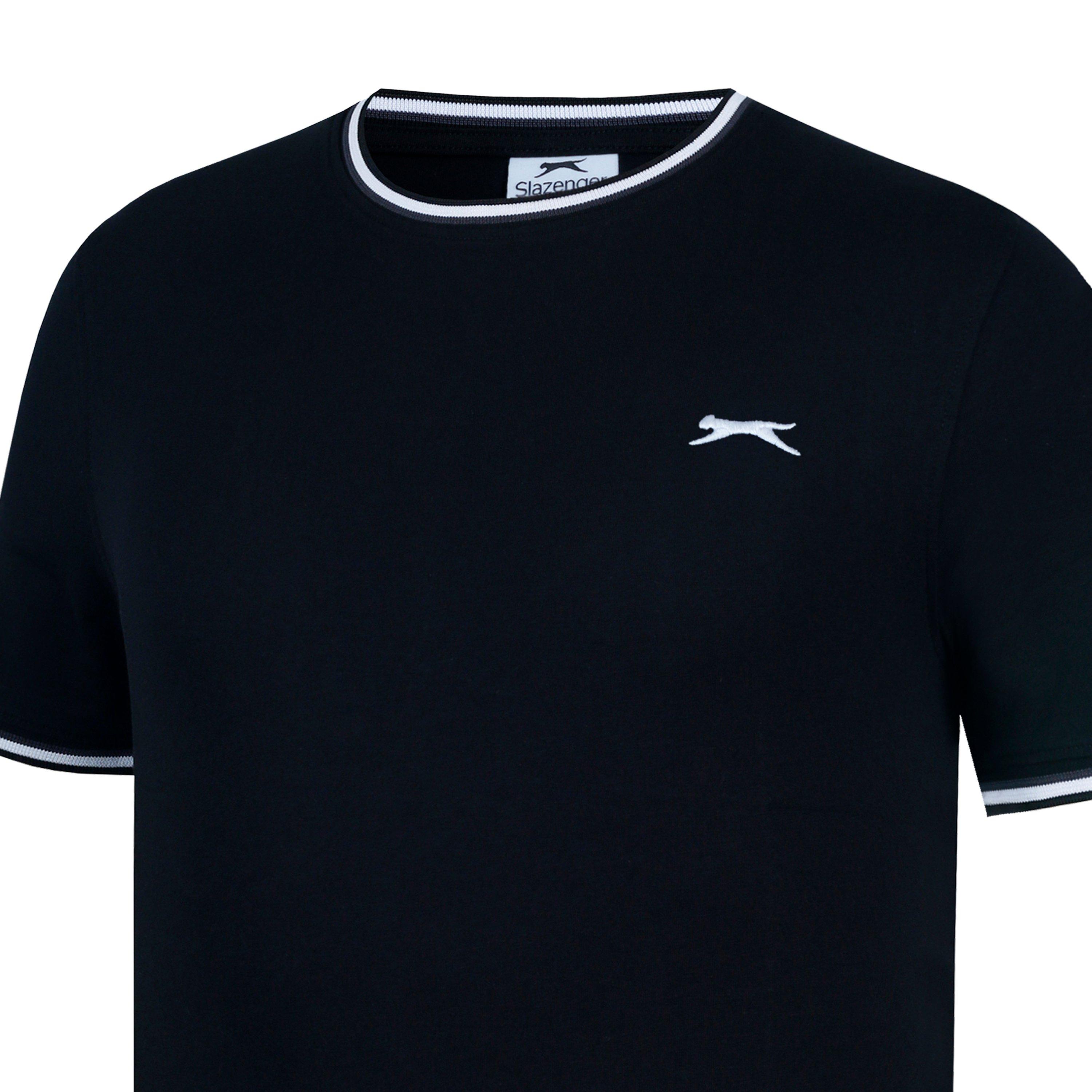 Slazenger Tipped T Shirt Mens