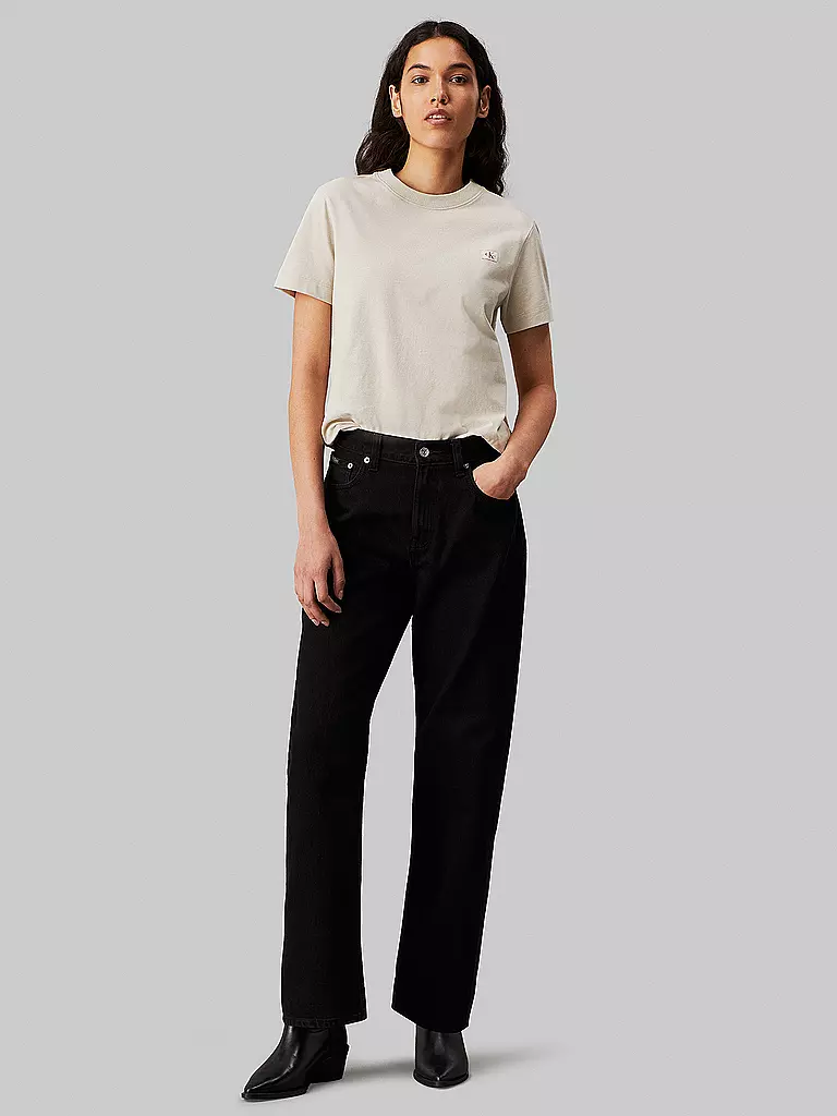 CALVIN KLEIN JEANS T-Shirt beige