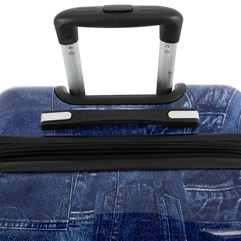 Valise cabine rigide 36820D 55 cm Jeans bleu