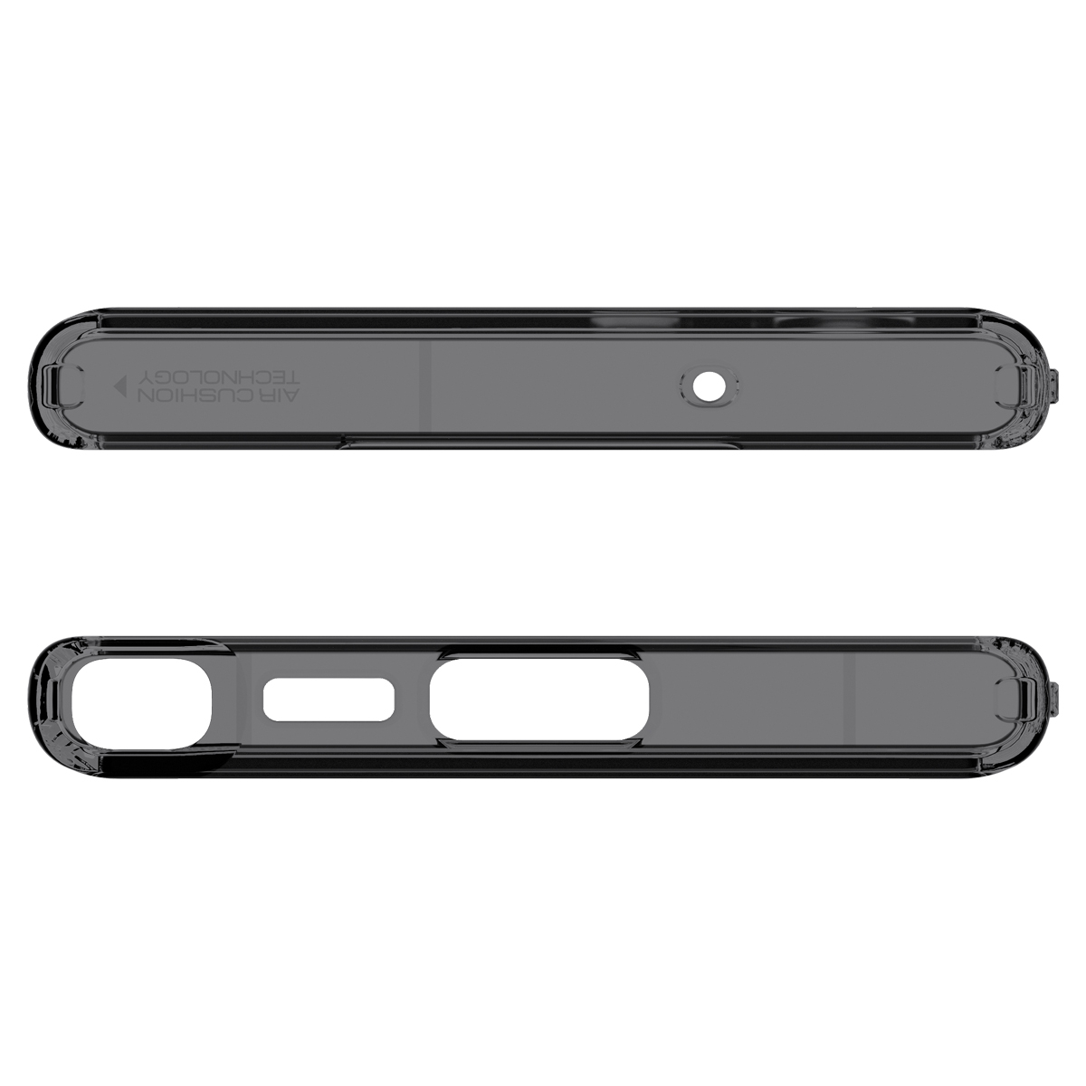 Samsung Galaxy S23 Ultra 5G Zero One Ultra Hybrid Case Hülle (ACS05620) - Grau/Transparent