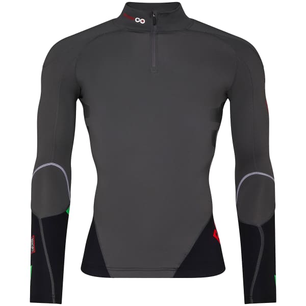 T-shirt ski de fond ROSSIGNOL INFINI COMPRESSION RACE TOP ONYX GREY