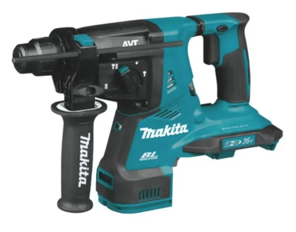 Makita DHR280Z, SDS-plus, Sort, Blå, Børsteløs motor, 2,8 cm, 980 rpm, 2,8 J - SOLO