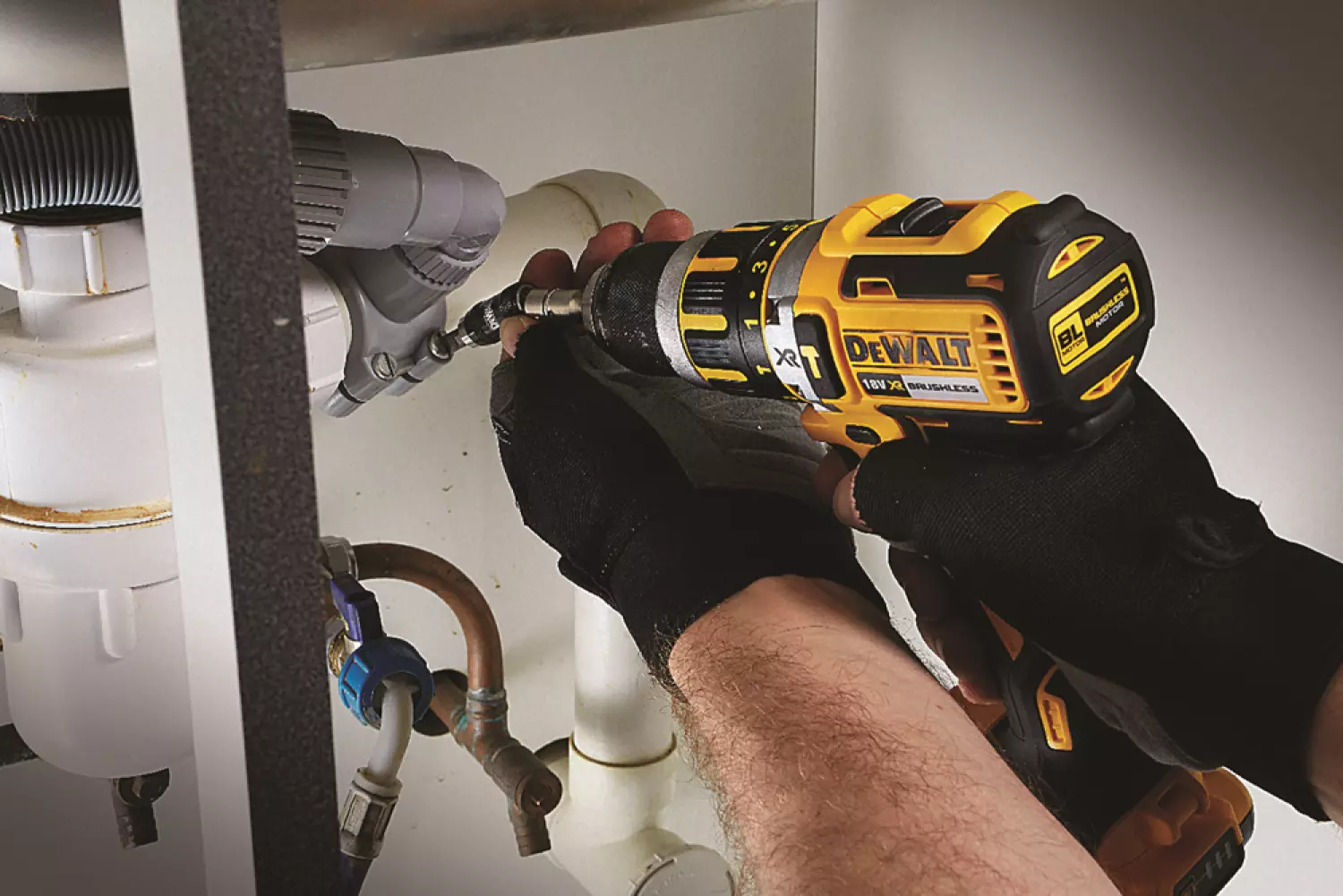 DeWALT DT70518T 10-delige impact Torsion bitset met zwenkbare bit tip houder